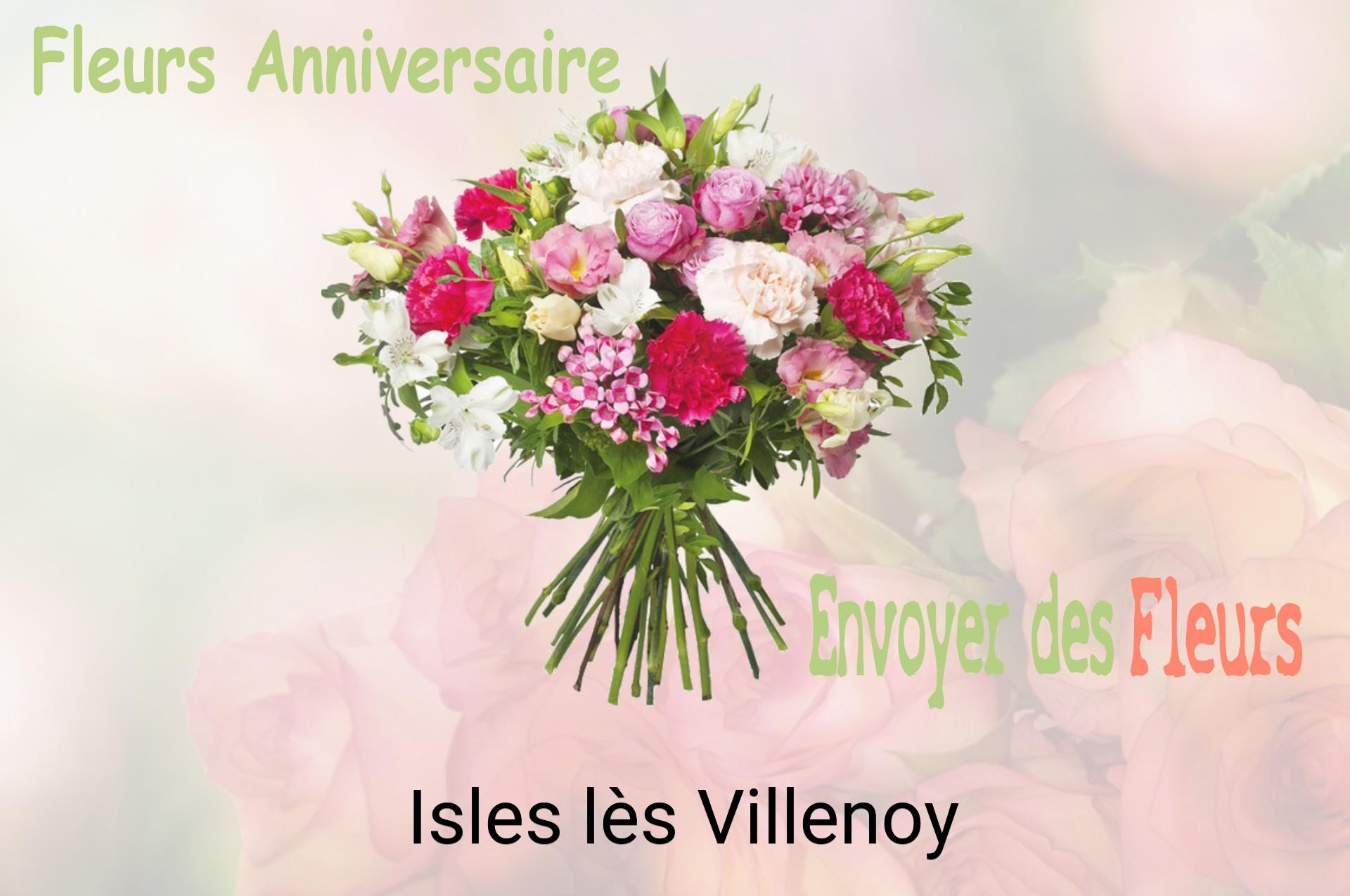 Bouquet de fleurs d’anniversaire livré à Isles-lès-Villenoy